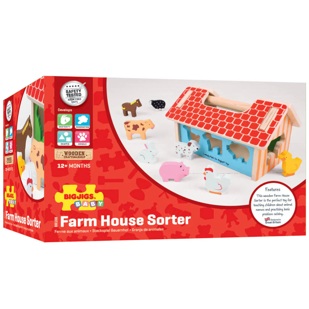 BIGJIGS - Farmhouse Sorter