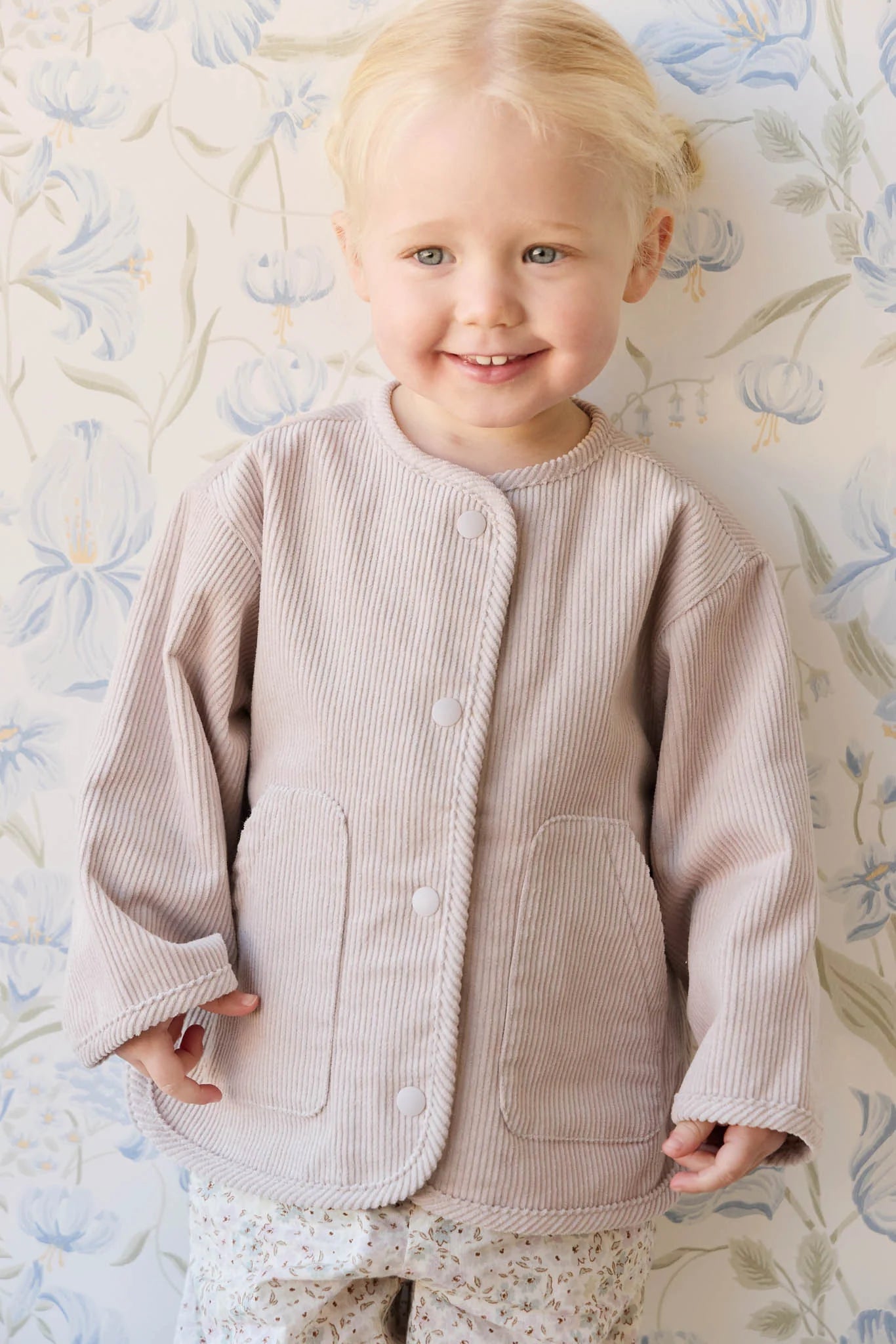 Jamie Kay Esther Corduroy Jacket - Violet Tint/Fifi Violet