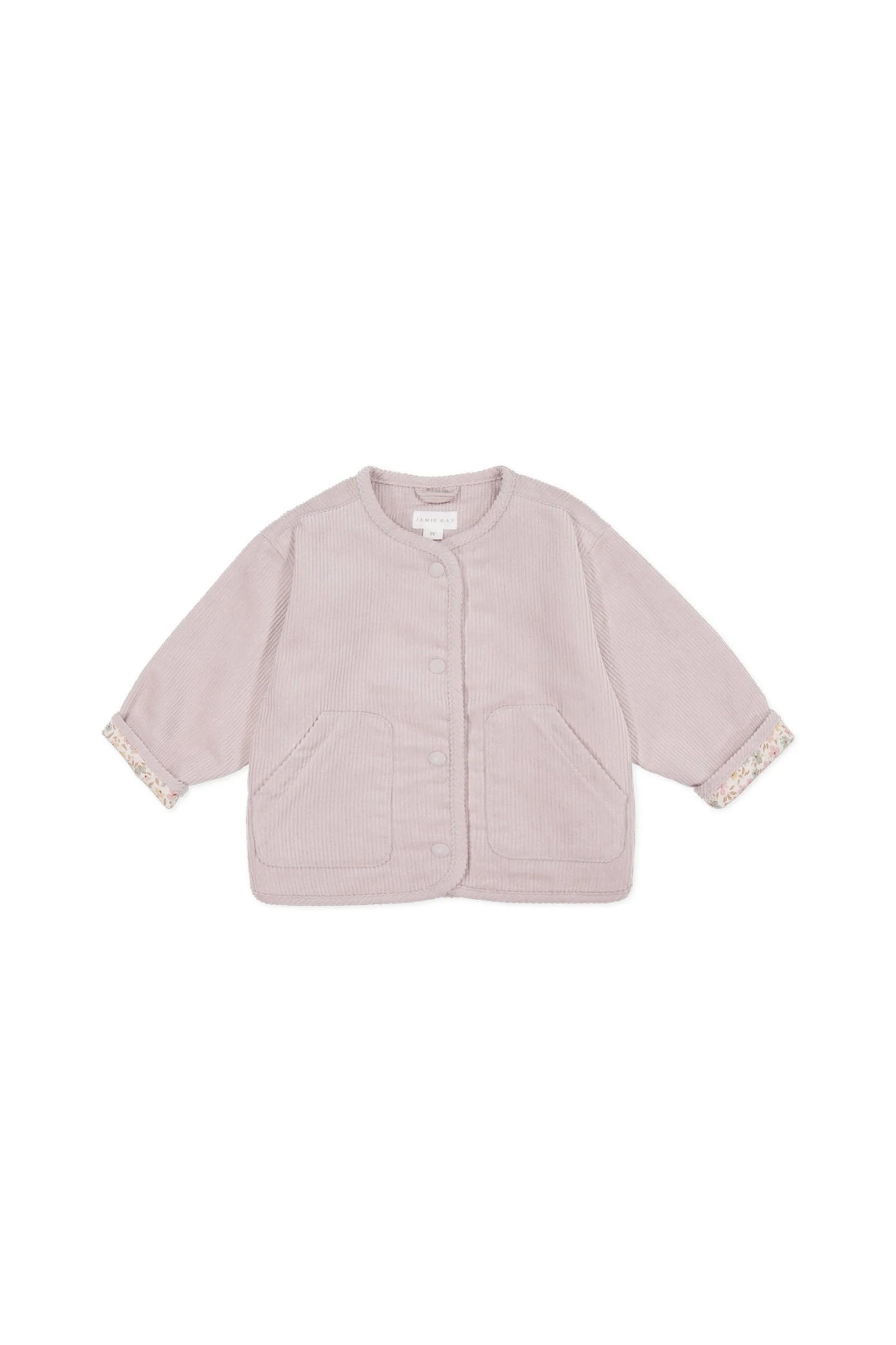 Jamie Kay Esther Corduroy Jacket - Violet Tint/Fifi Violet