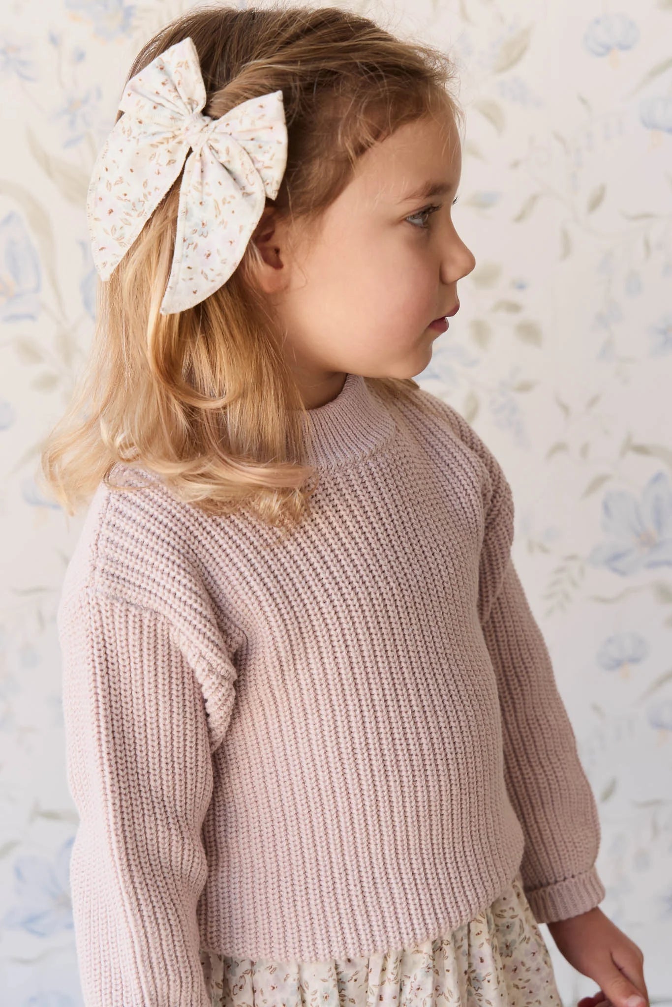 Jamie Kay Morgan Jumper - Hushed Pink Marle