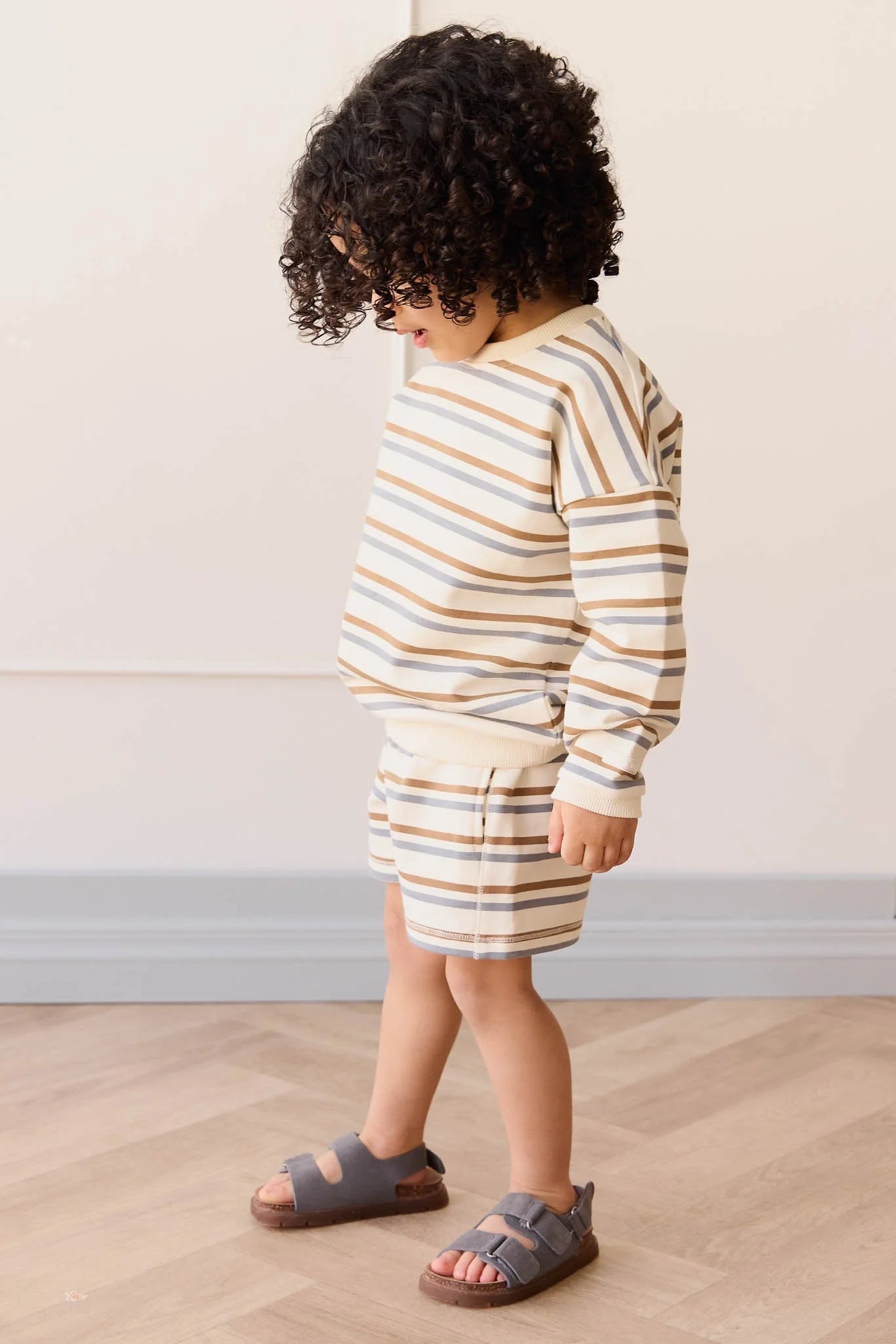 Jamie Kay Damien Sweatshirt - Hudson Stripe Tiger