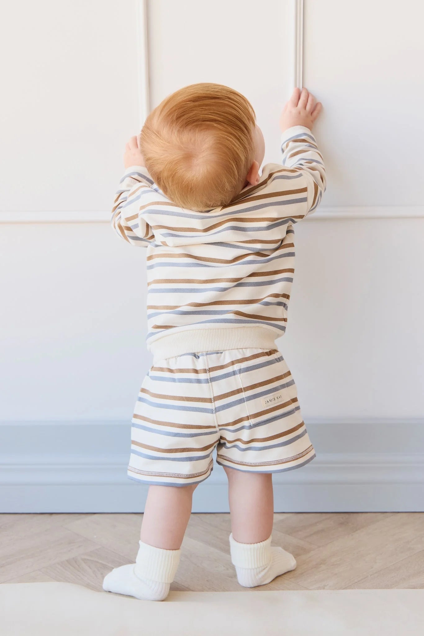 Jamie Kay Jalen Short - Hudson Stripe Tiger