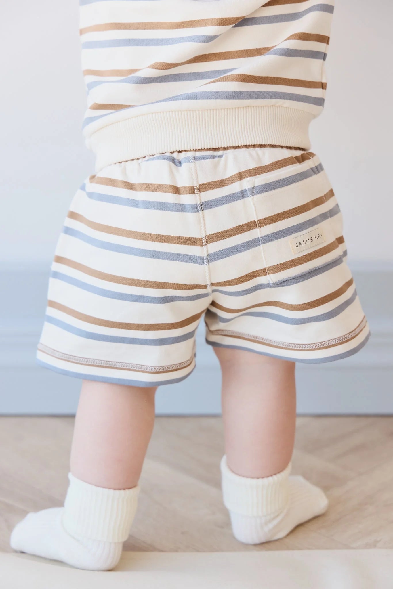 Jamie Kay Jalen Short - Hudson Stripe Tiger