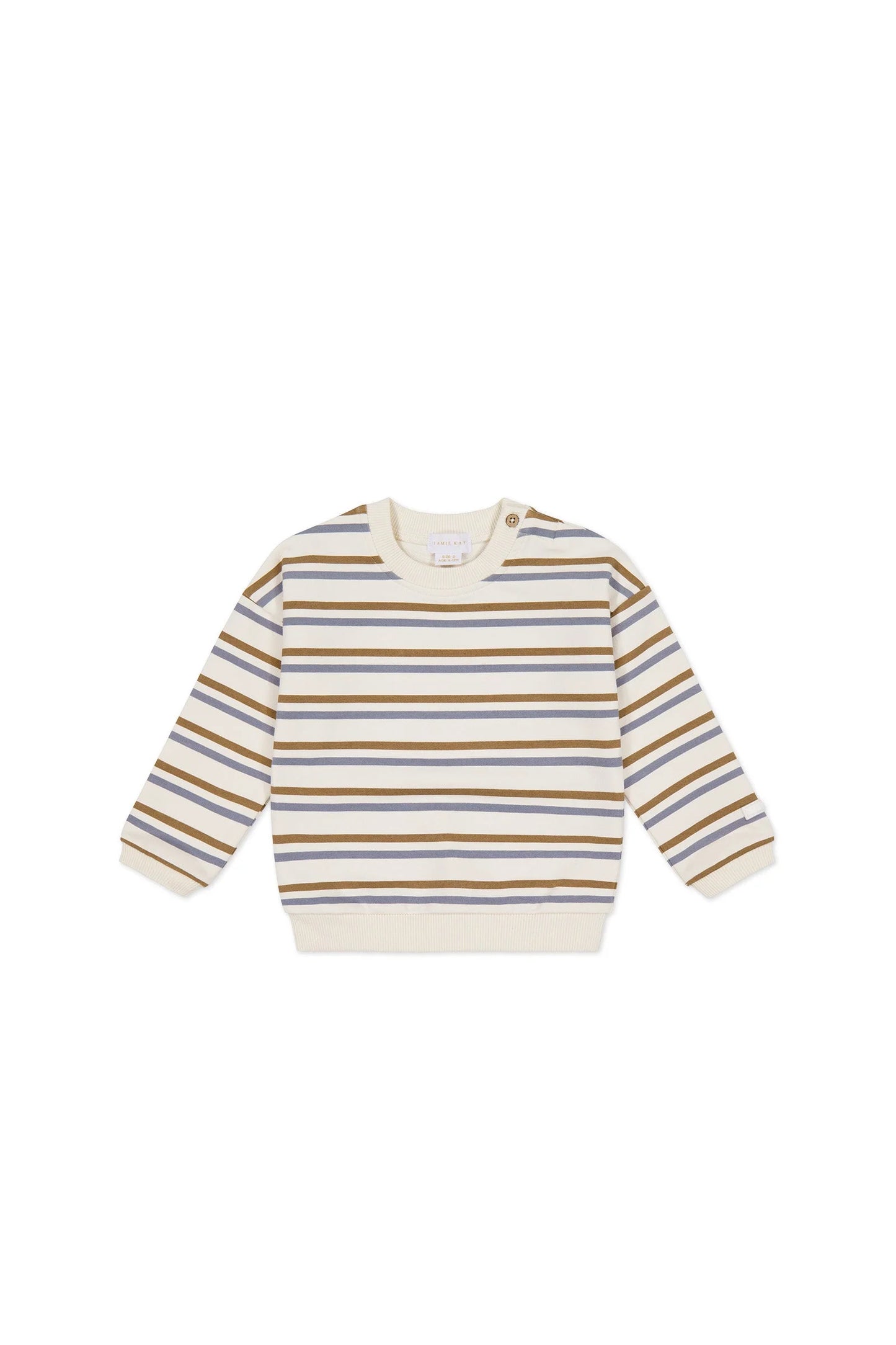 Jamie Kay Damien Sweatshirt - Hudson Stripe Tiger