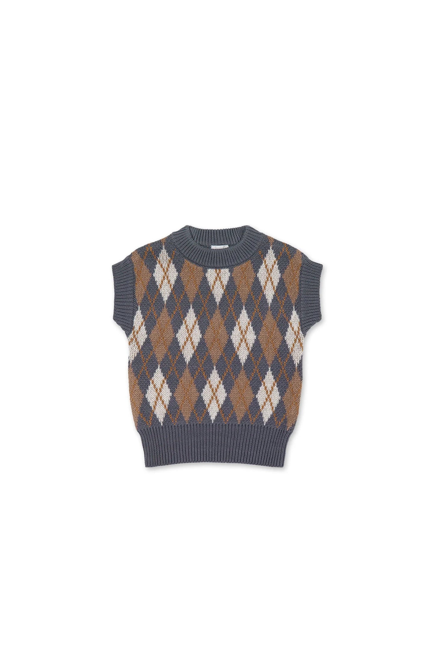 Jamie Kay Marcus Knit Vest - Jacquard Artic