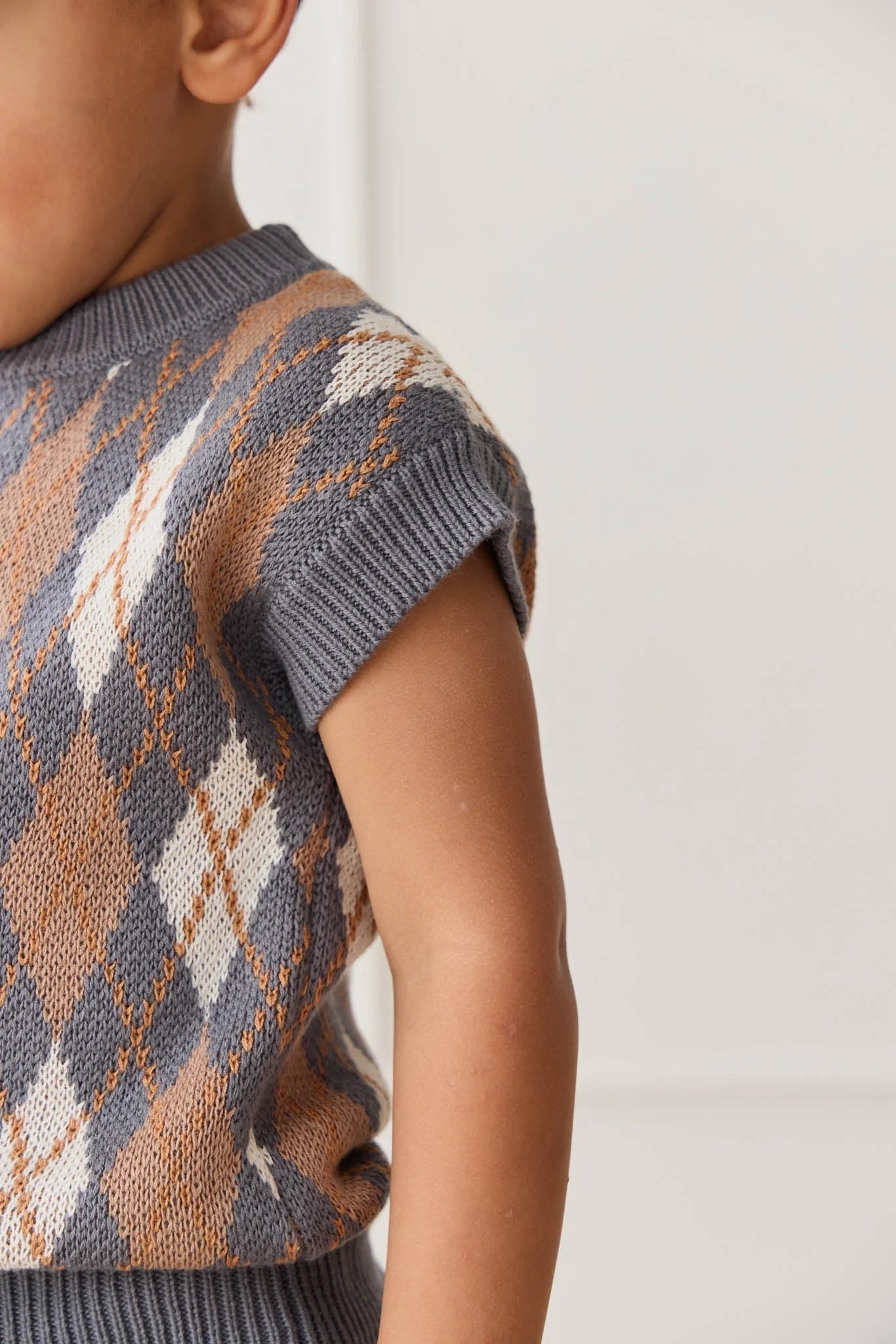 Jamie Kay Marcus Knit Vest - Jacquard Artic