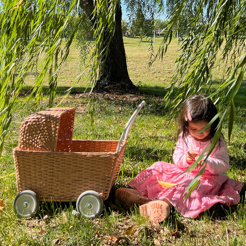 Olli Ella Strolley Pram Seashell Pink