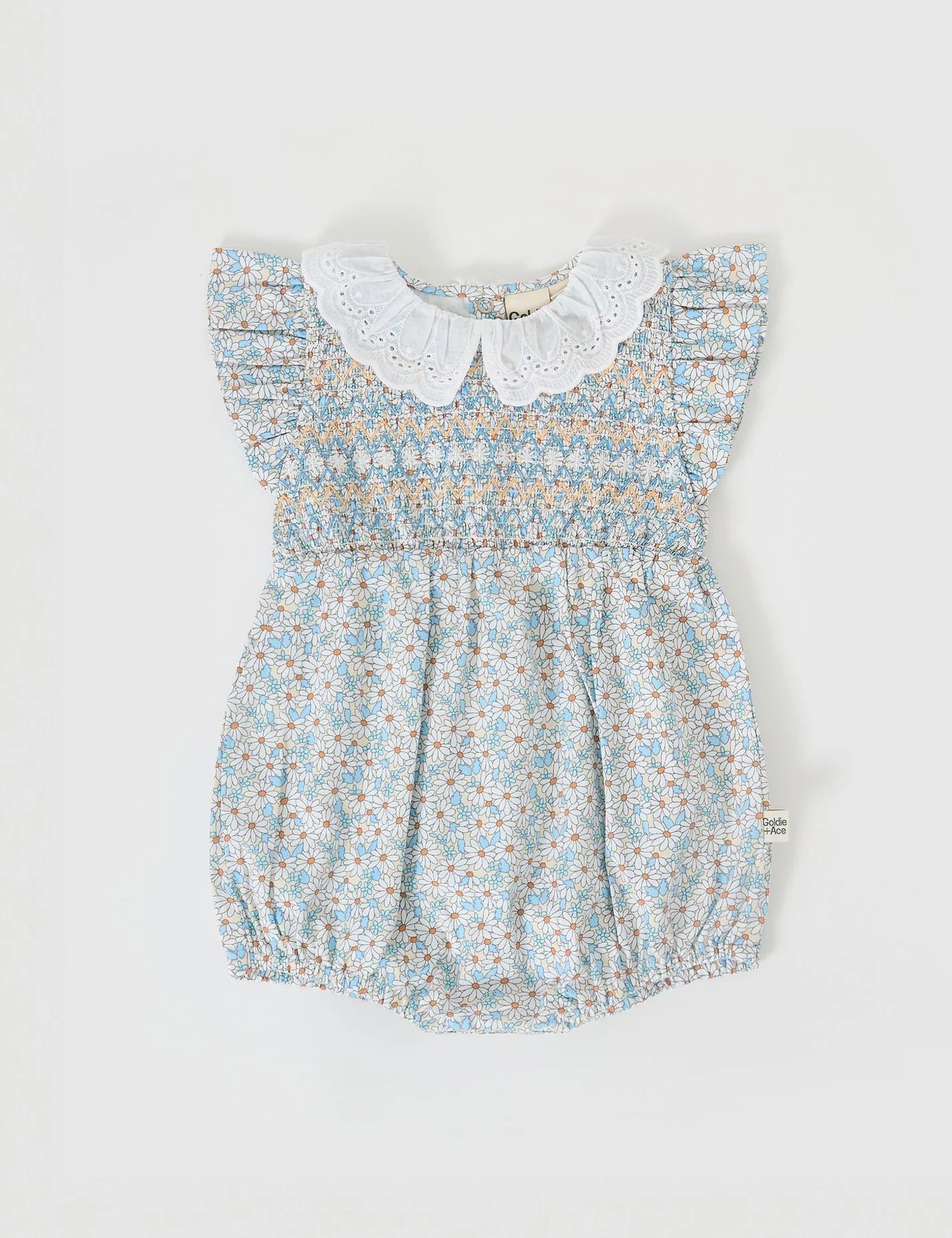 Goldie + Ace Lani Smocked Romper Sunny Floral