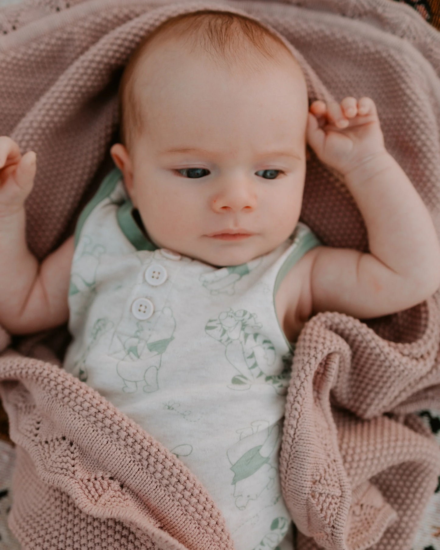 Angus The Label - Knit Blanket Mauve