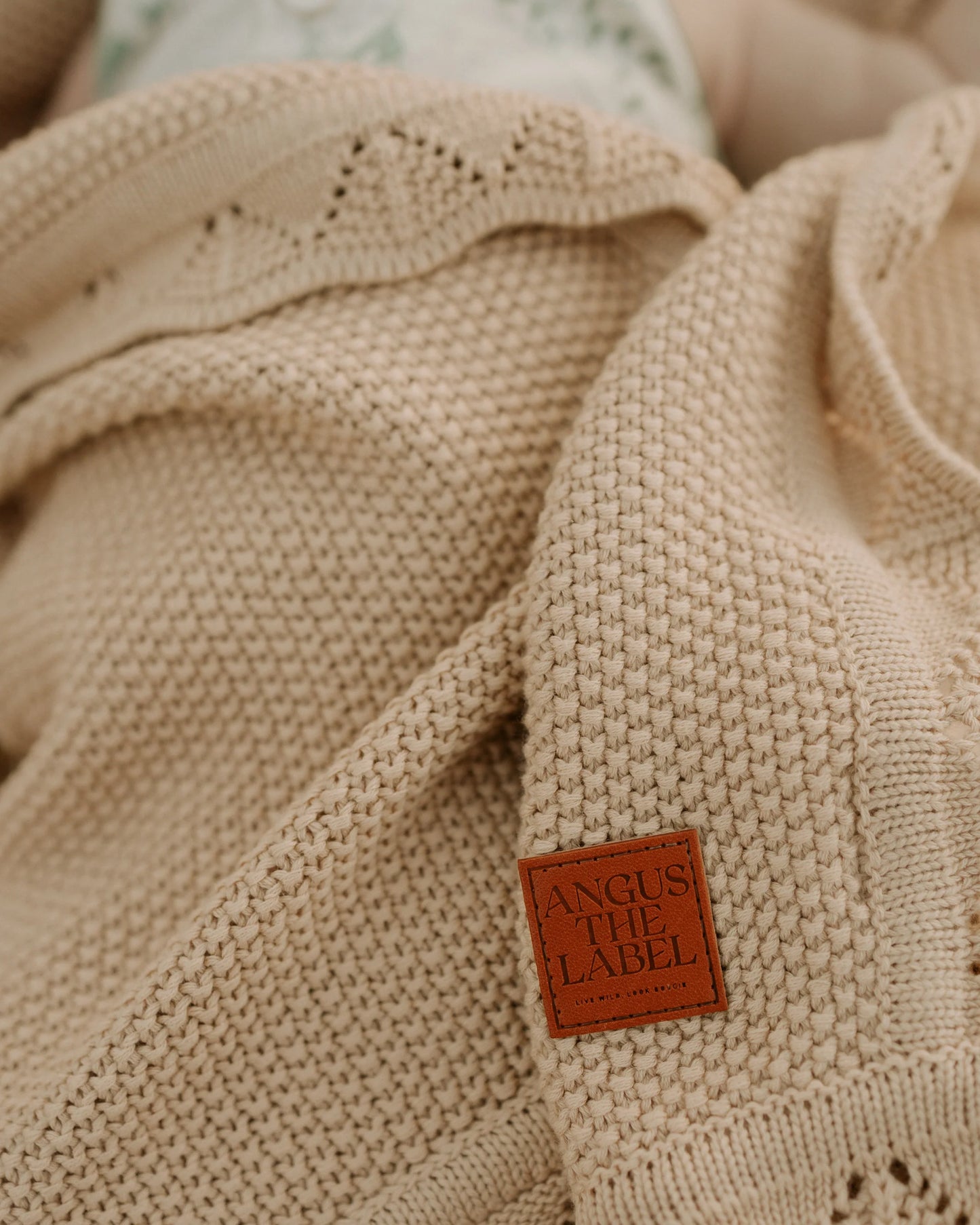 Angus The Label - Knit Blanket Caramel