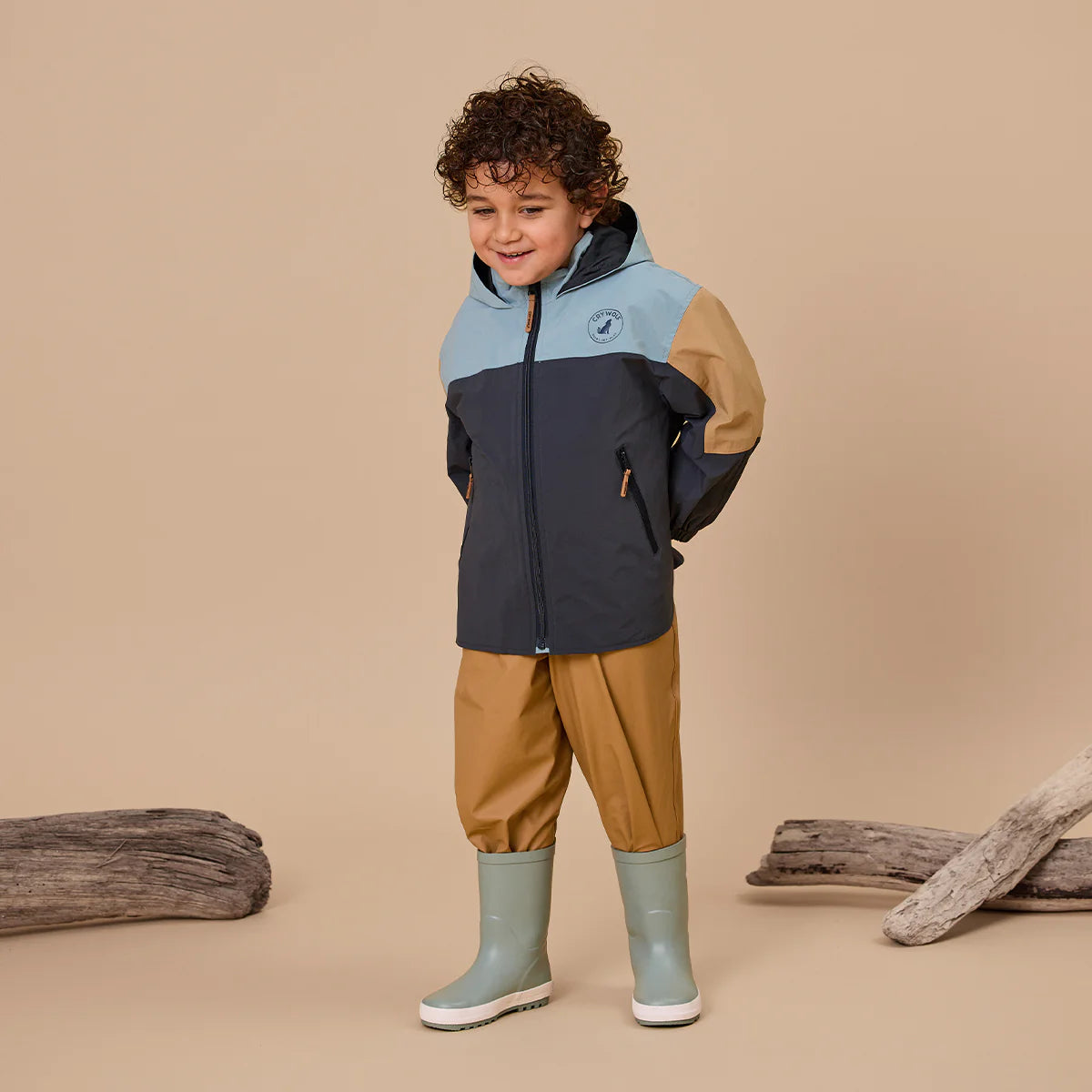 Crywolf Packable Jacket Indigo