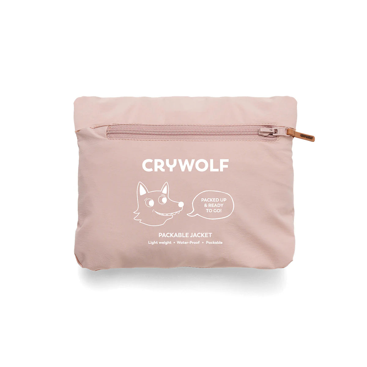Crywolf Packable Jacket Blush