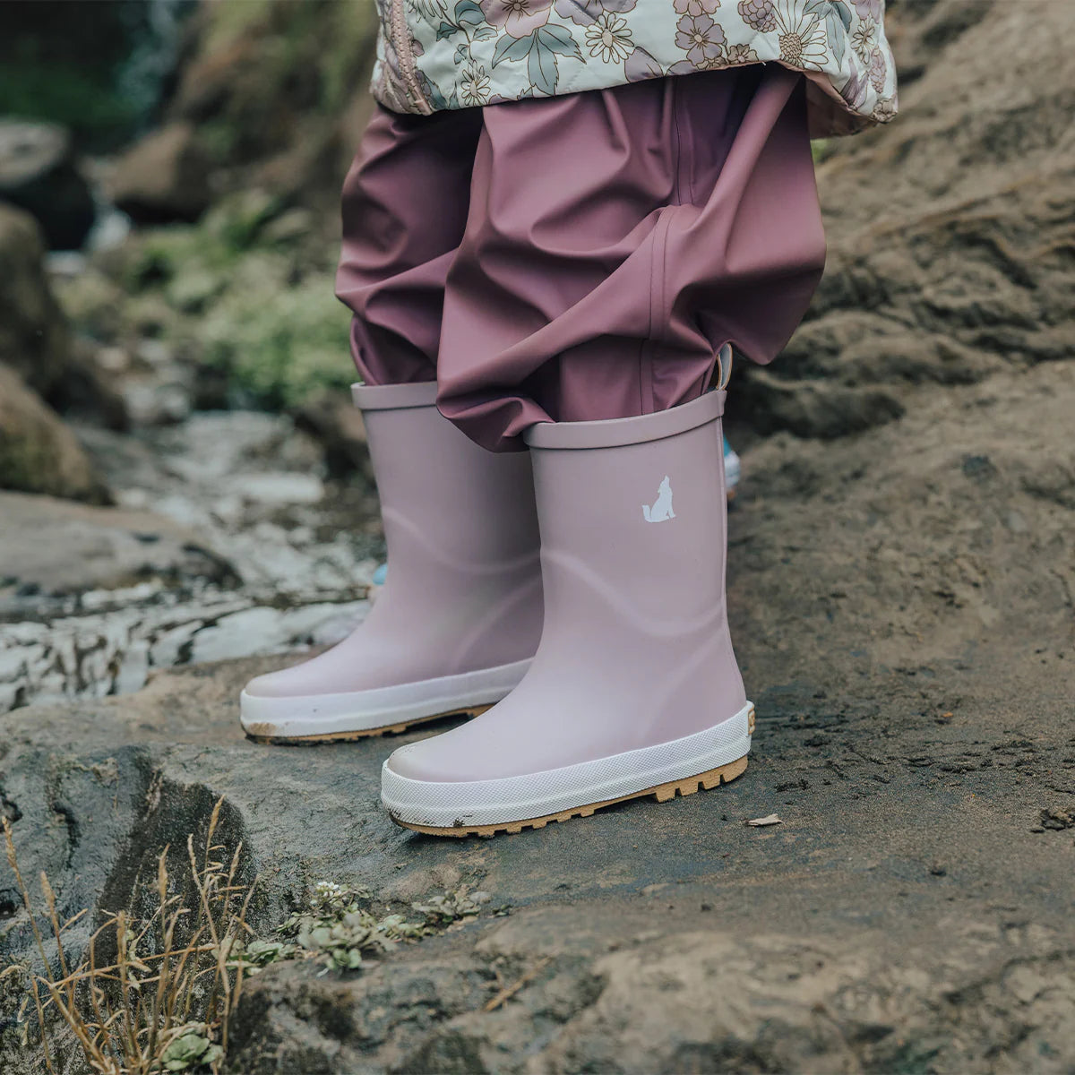 Crywolf Rain Boots Mauve