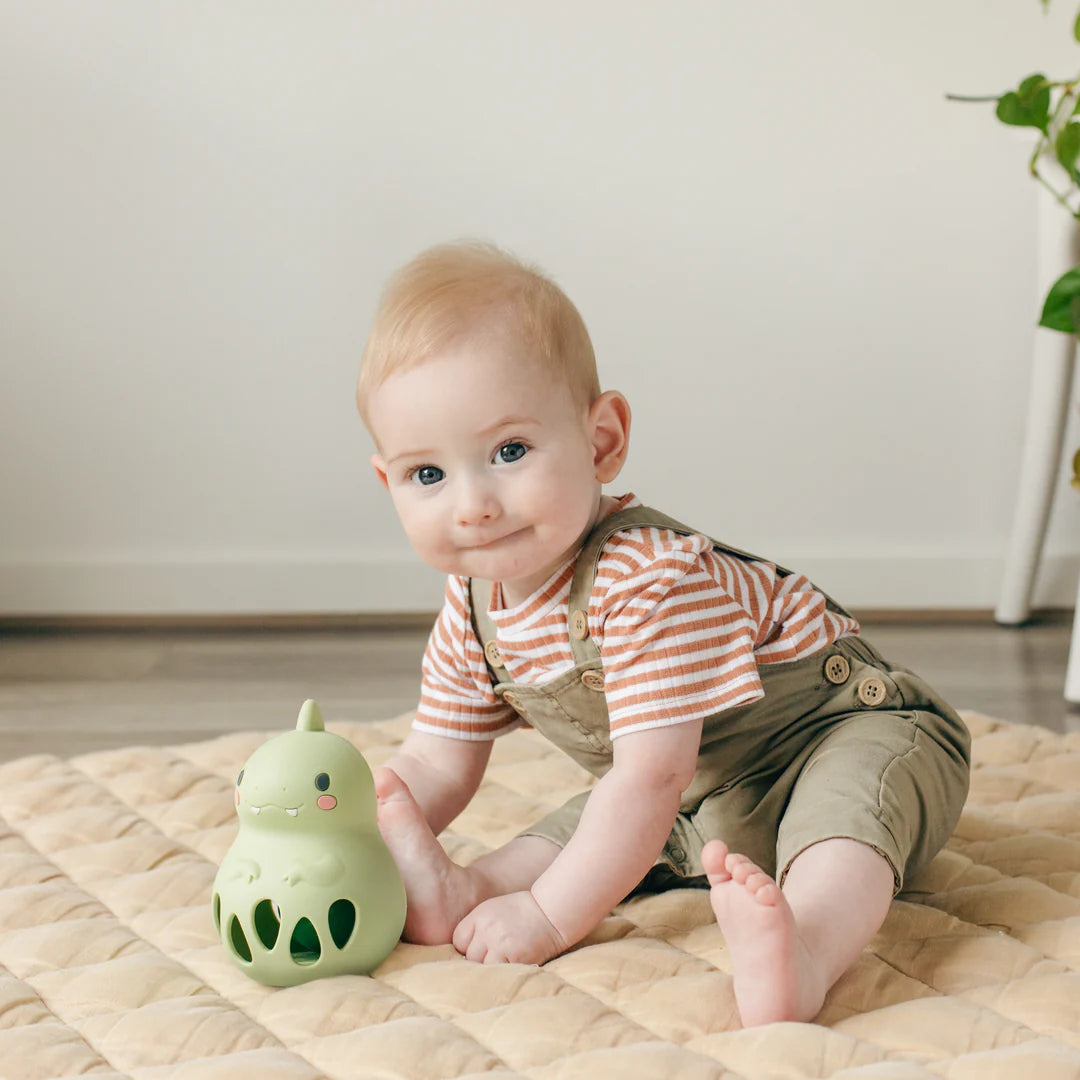 Tiger Tribe - Silicone Rattle Dino