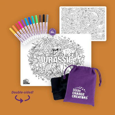Little Change Creators - Re Fun Able Colouring Sets Jurassic