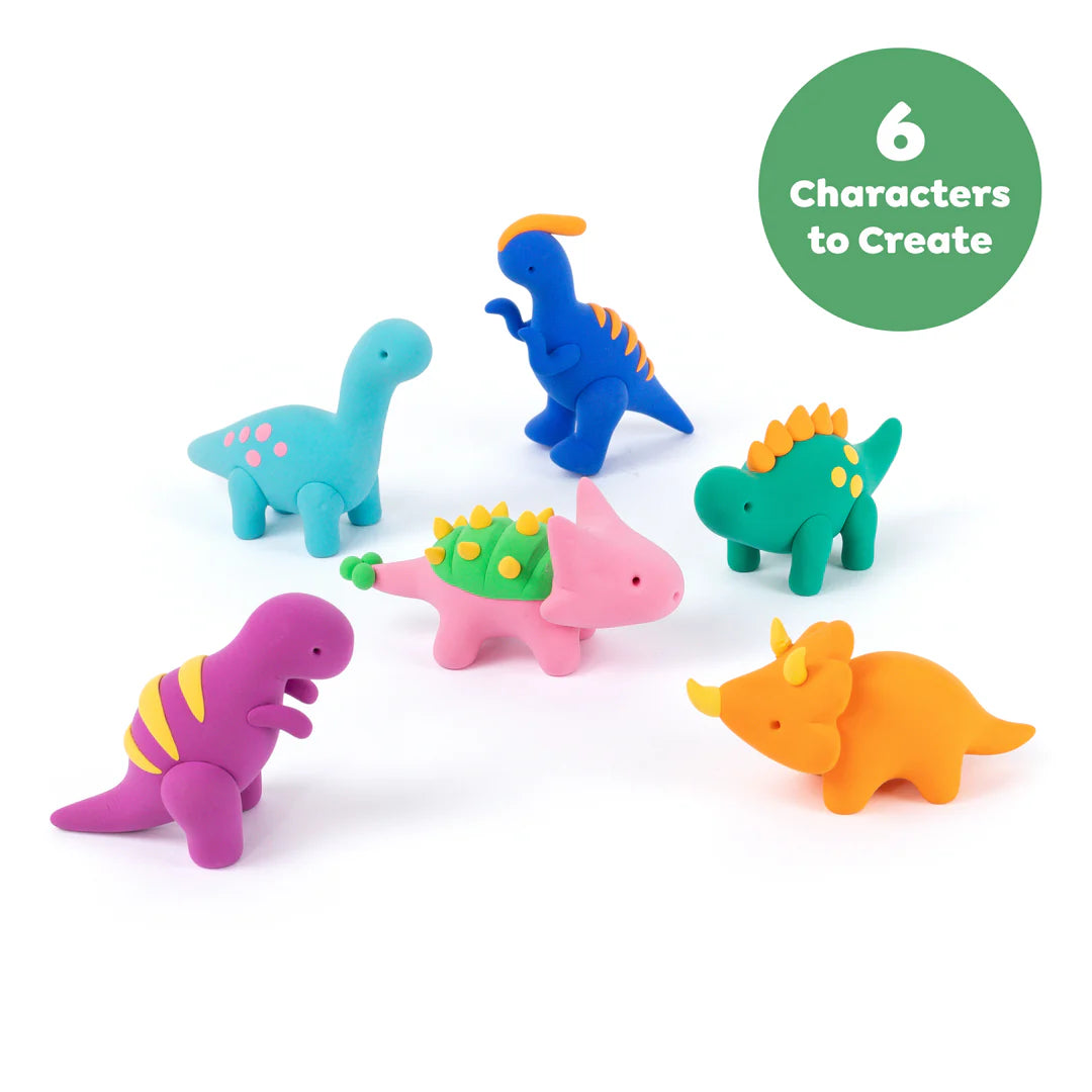 Tiger Tribe - Claytopia Dinosaur World