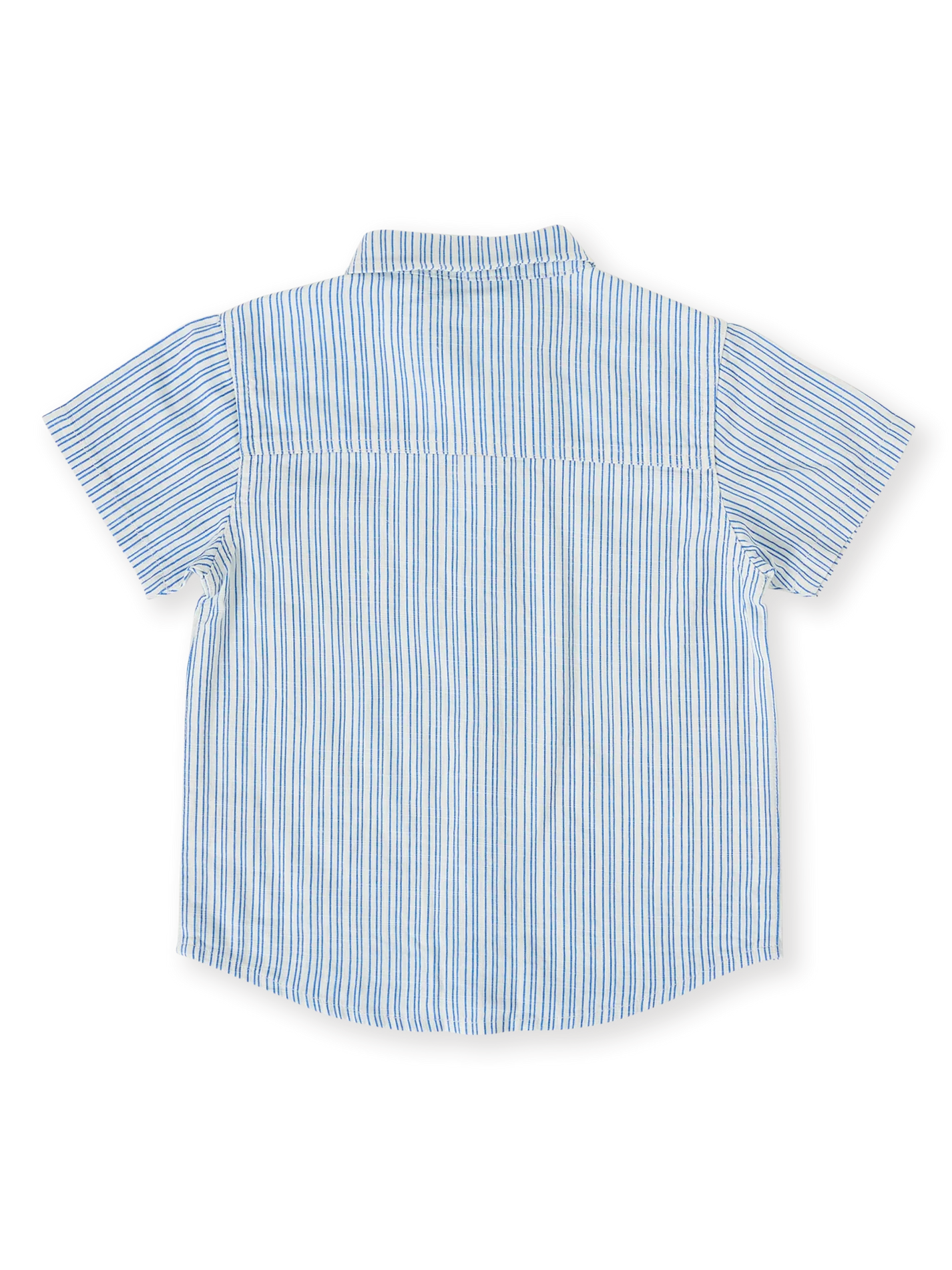 Goldie + Ace Sailor Stripe Kit Holiday Shirt Ocean/Ivory