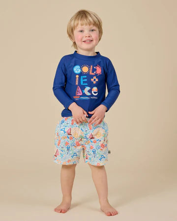 Goldie + Ace Summer Bay Board Shorts Multi