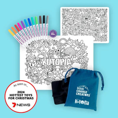 Little Change Creators - Re Fun Able Colouring Sets Kutopia
