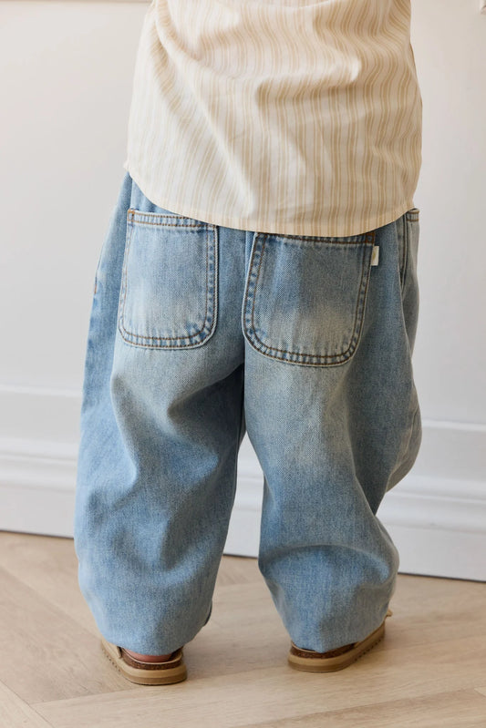 Jamie Kay Rueben Denim Pant Antique Blue