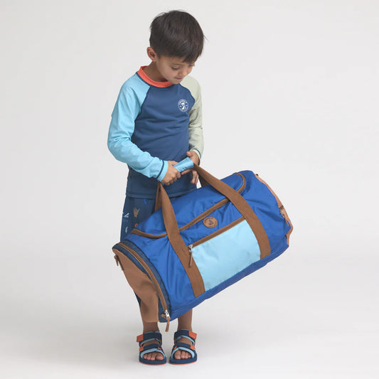 Crywolf Packable Duffel Deep Sea Colourblock