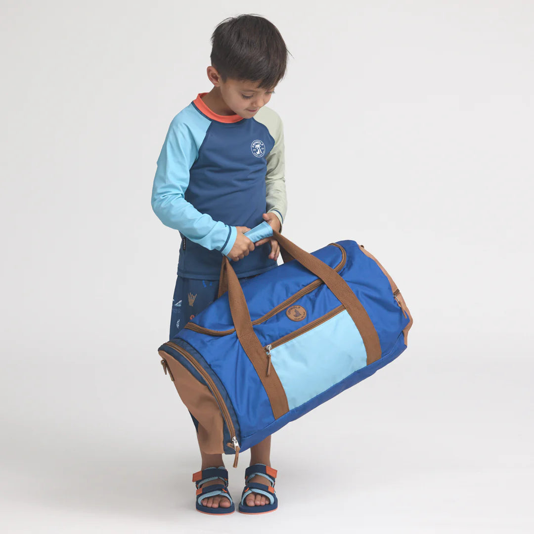Crywolf Packable Duffel Deep Sea Colourblock