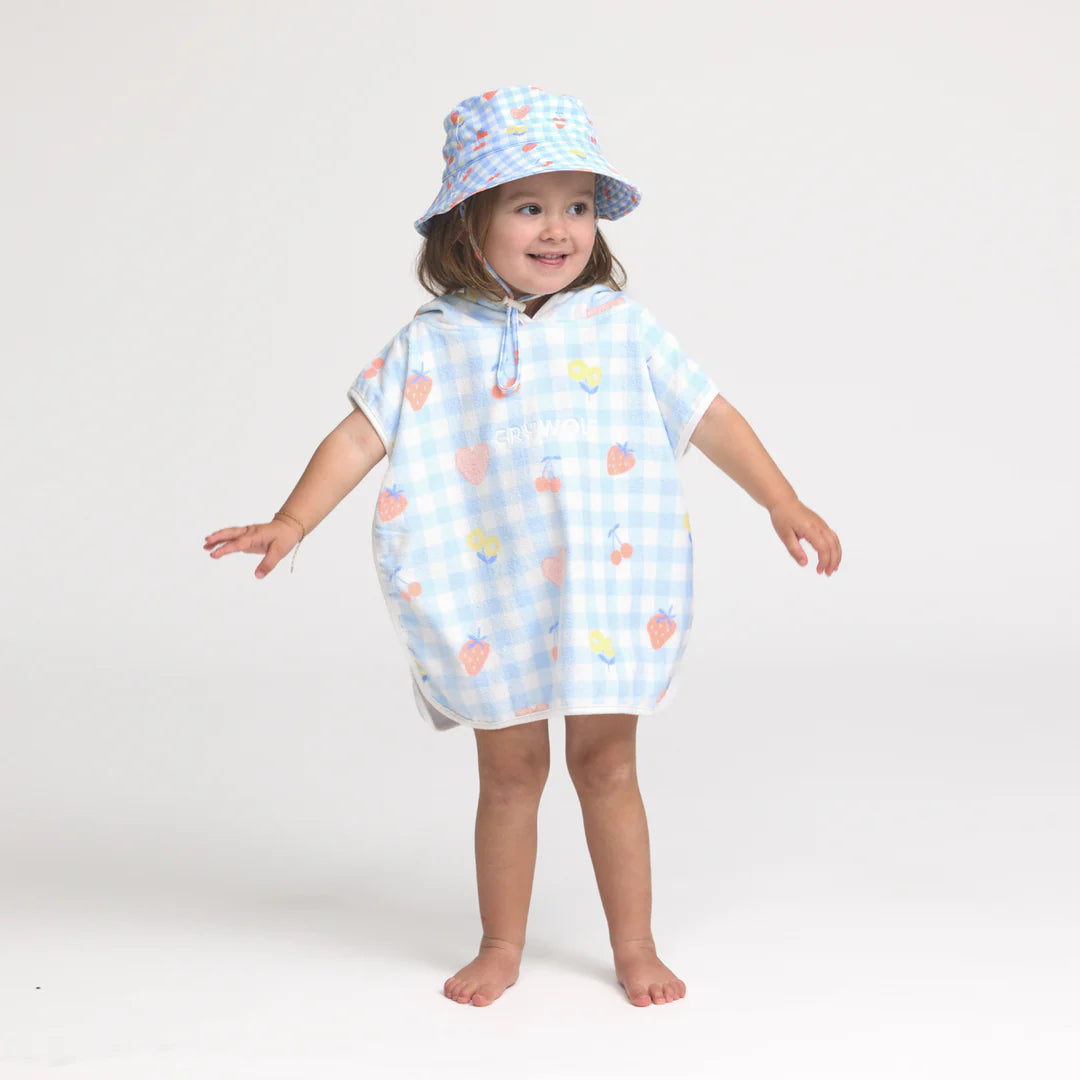 Crywolf Swimwear Baby Hooded Towel Lucky Picnic One size