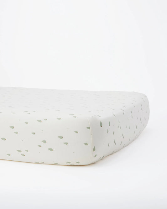 Quincy Mae Baby Bamboo Fitted Crib Sheet Trees