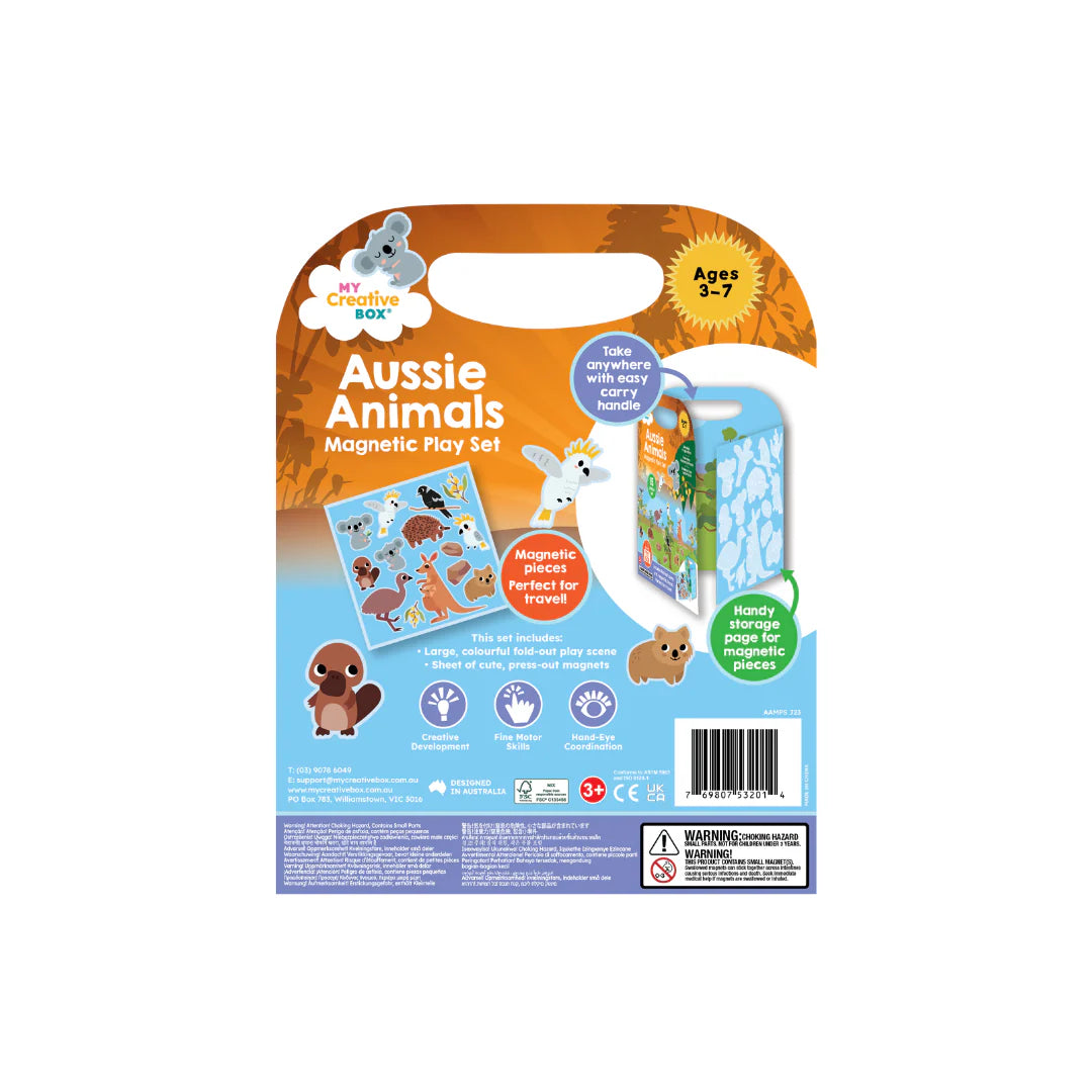 My Creative Box - Magnetic Play Set Aussie Animals