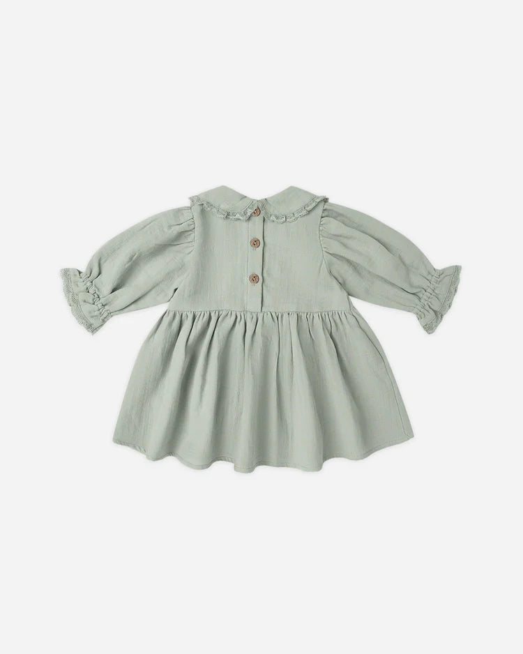 Quincy Mae Dress Marisol Dress Steel Blue