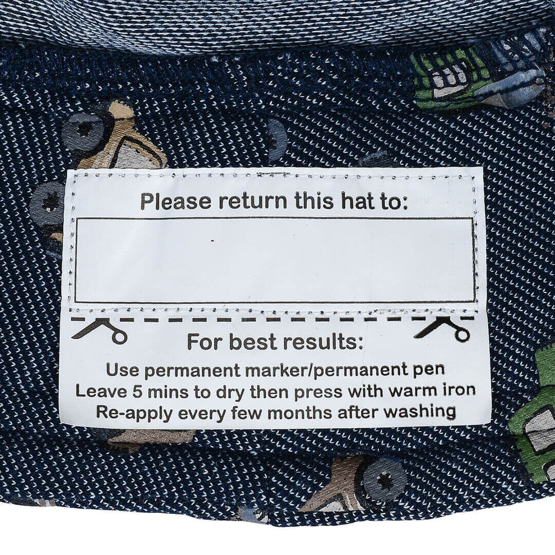Bedhead hats Toddler Bucket Hat Fourbie - UPF50+ Stretch Comfort Anti-flop Brim