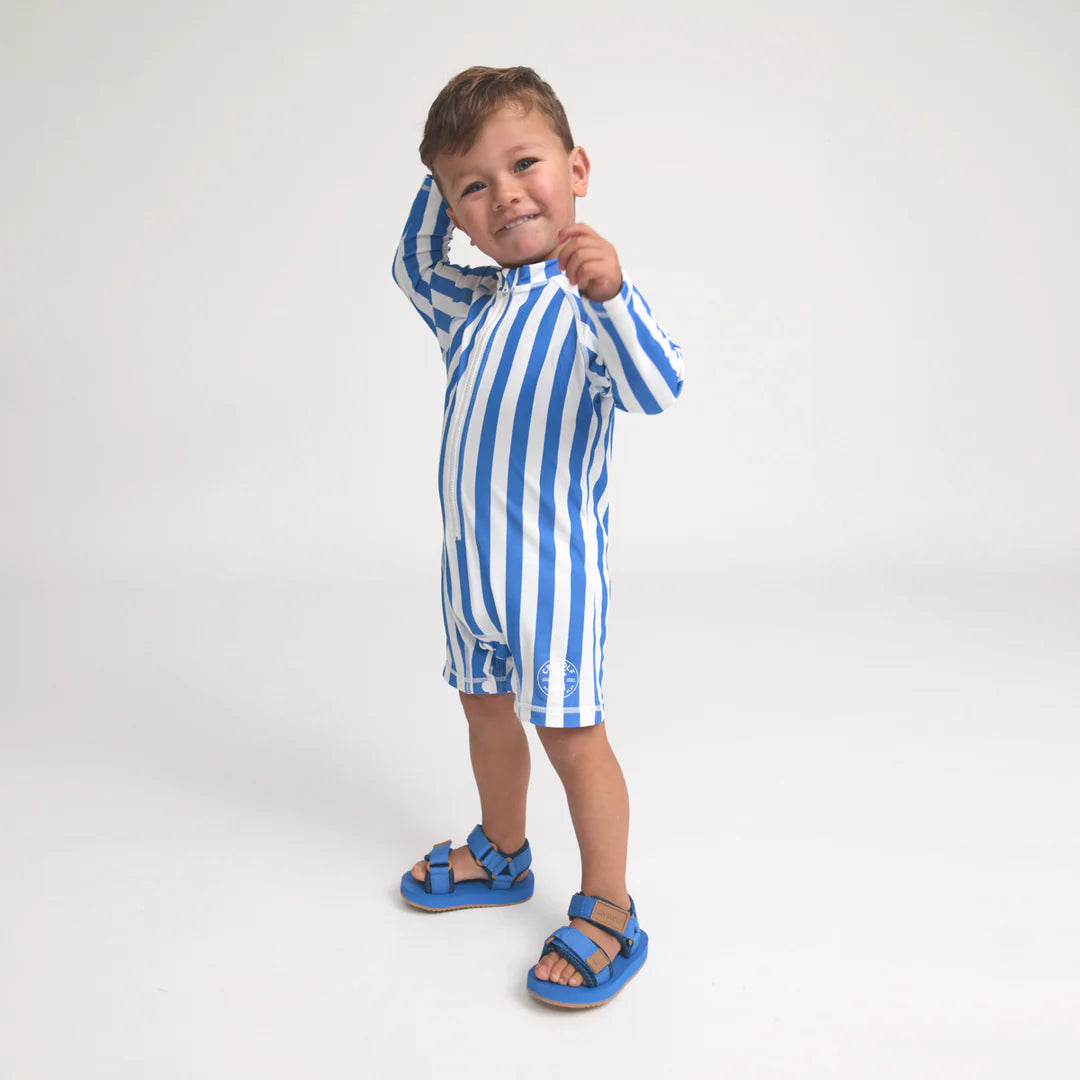 Crywolf Swimwear Baby Rash Suit Deep Sea Stripe