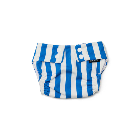 Crywolf Swimwear Re Useable Swim Nappy Deep Sea Stripe