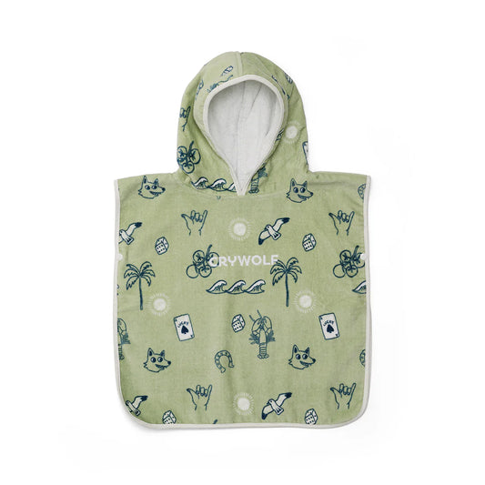 Crywolf Swimwear Baby Hooded Towel Lucky Days