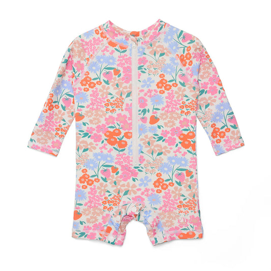 Crywolf Swimwear Baby Rash Suit Berry Garden