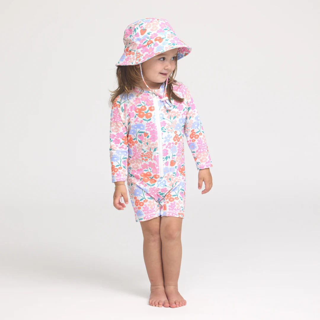 Crywolf Swimwear Baby Rash Suit Berry Garden