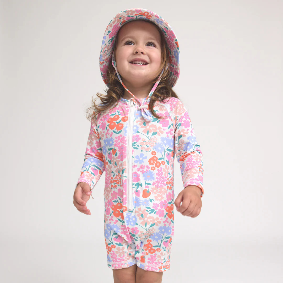 Crywolf Swimwear Baby Rash Suit Berry Garden