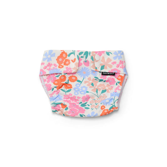 Crywolf Swimwear Re Useable Swim Nappy Berry Garden