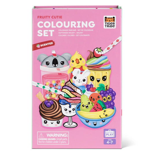 Tiger Tribe - Colouring Set Scented Fruity Cutie