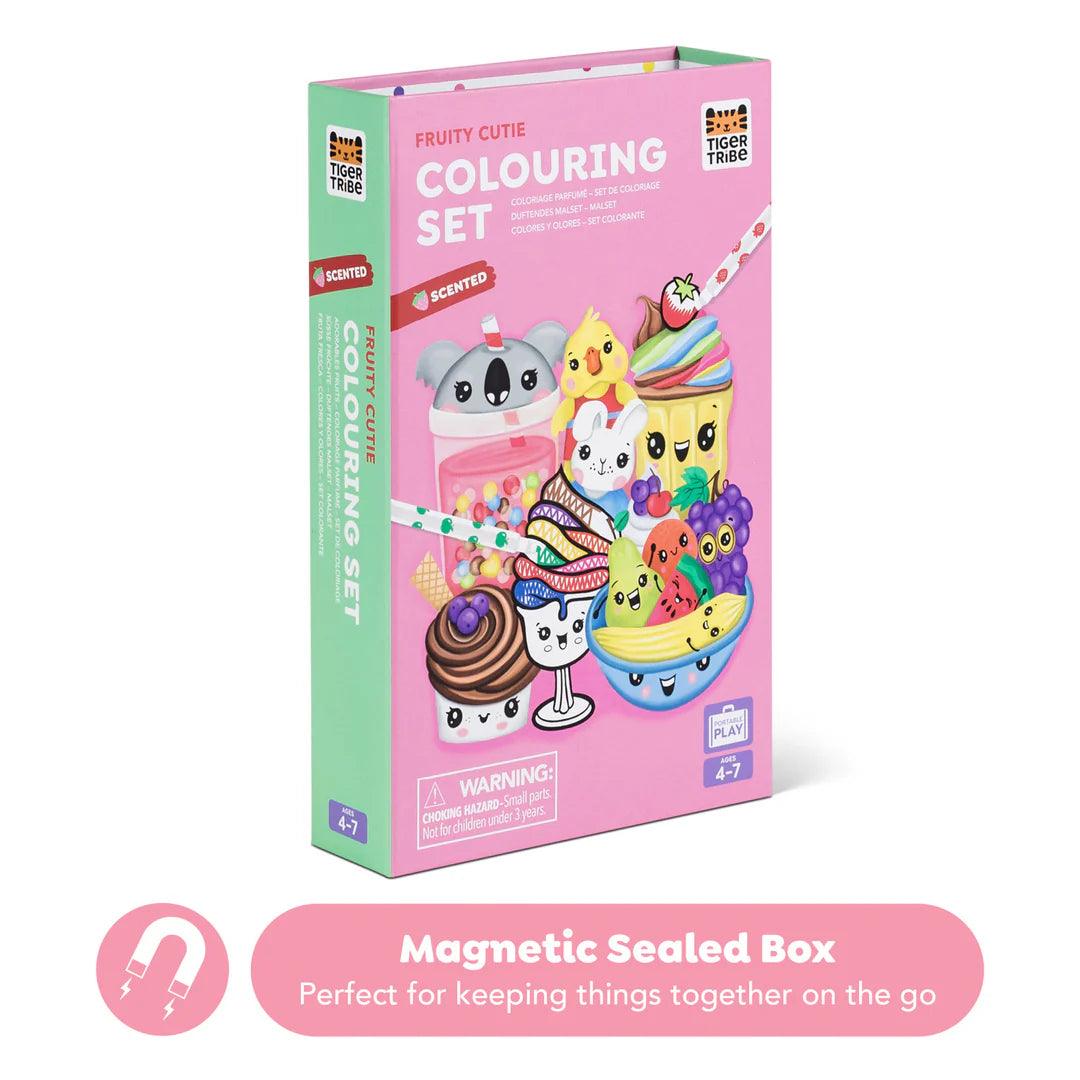 Tiger Tribe - Colouring Set Scented Fruity Cutie