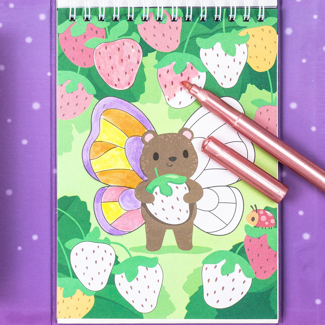 Tiger Tribe - Colouring Set Shimmer Little Fairy Land