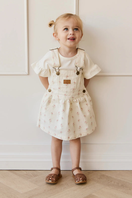 Jamie Kay Norah Overall Dress Rose Trail