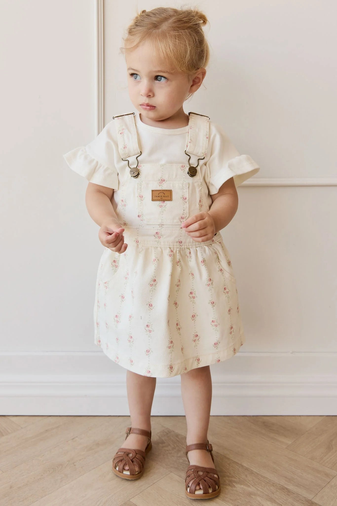 Jamie Kay Norah Overall Dress Rose Trail