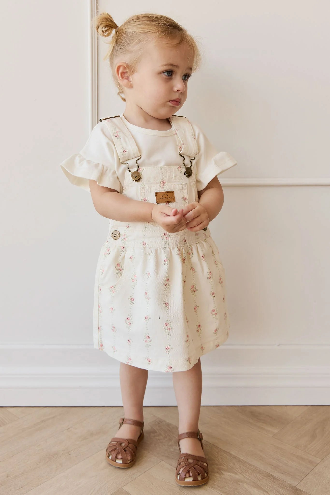 Jamie Kay Norah Overall Dress Rose Trail