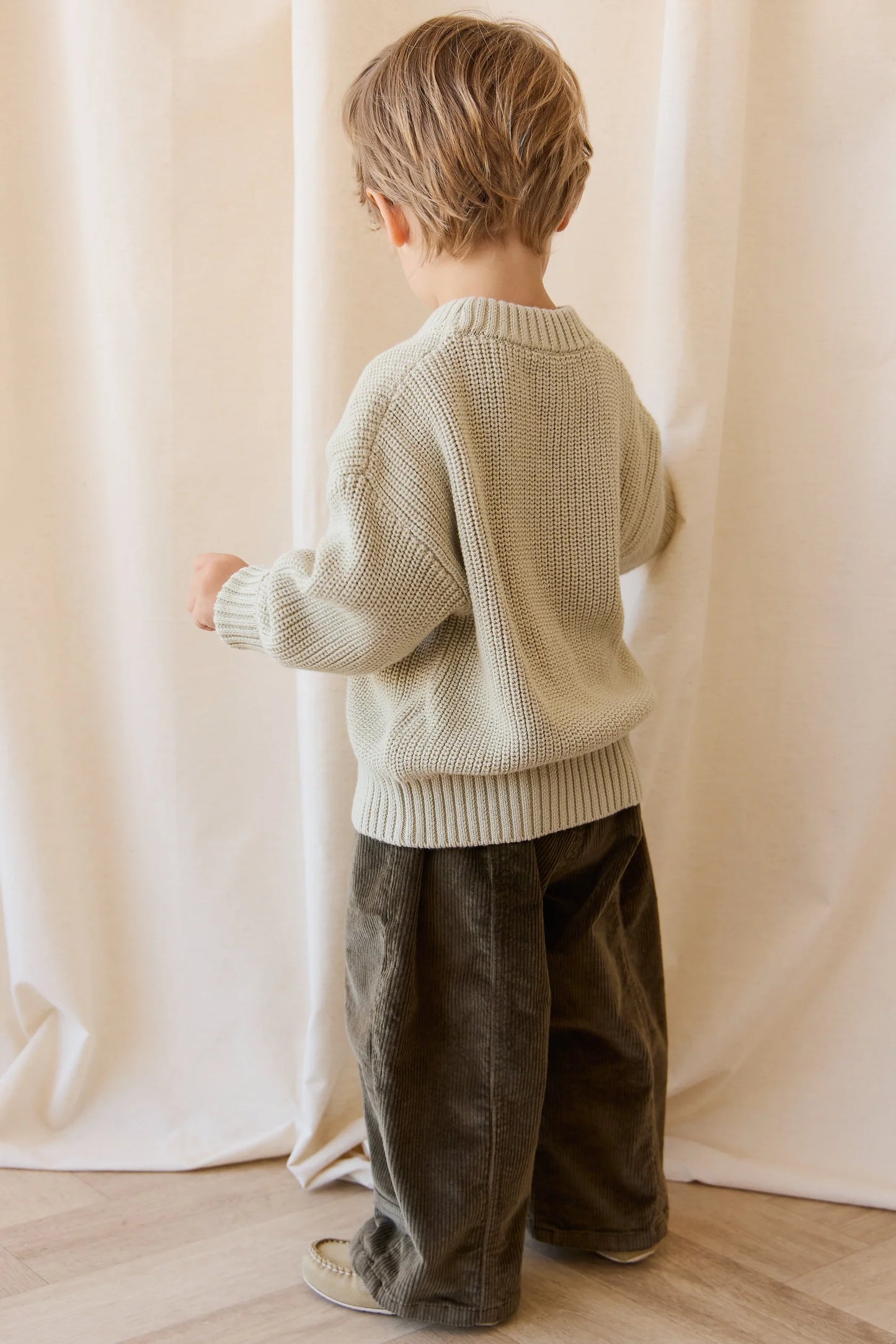 Jamie Kay Johan Knit Jumper - Sandy Brown