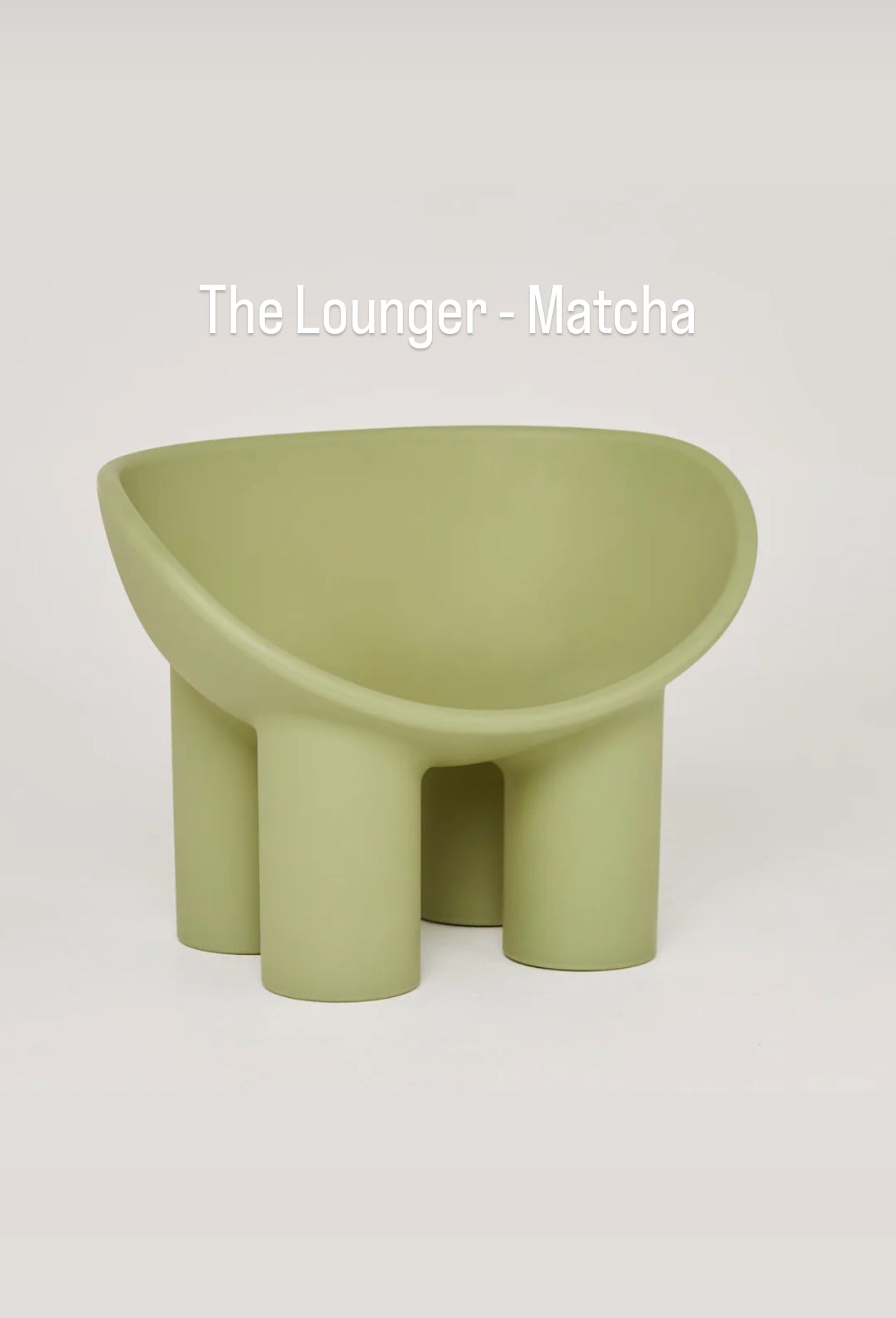 Cowrie & Conch Roly Poly 'The Lounger' - Matcha