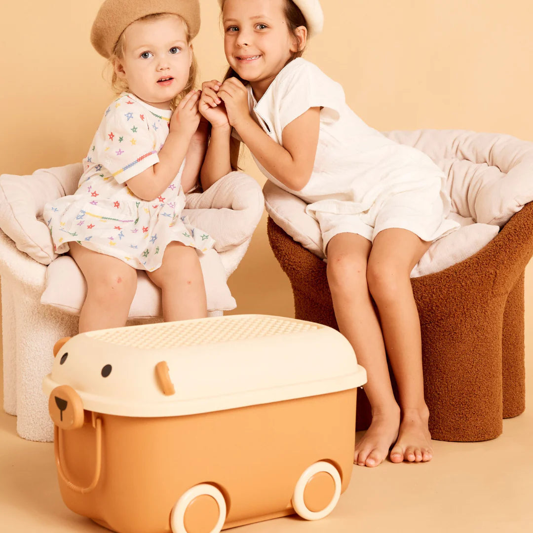 Cowrie & Conch - 'Ride a Long Storage' Tweet Tweet Cotton Candy - Large