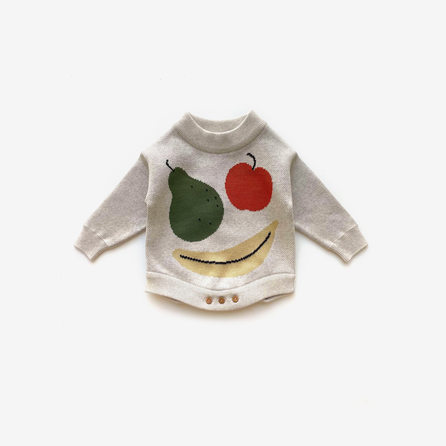 The Rest - Knit Romper Fruit
