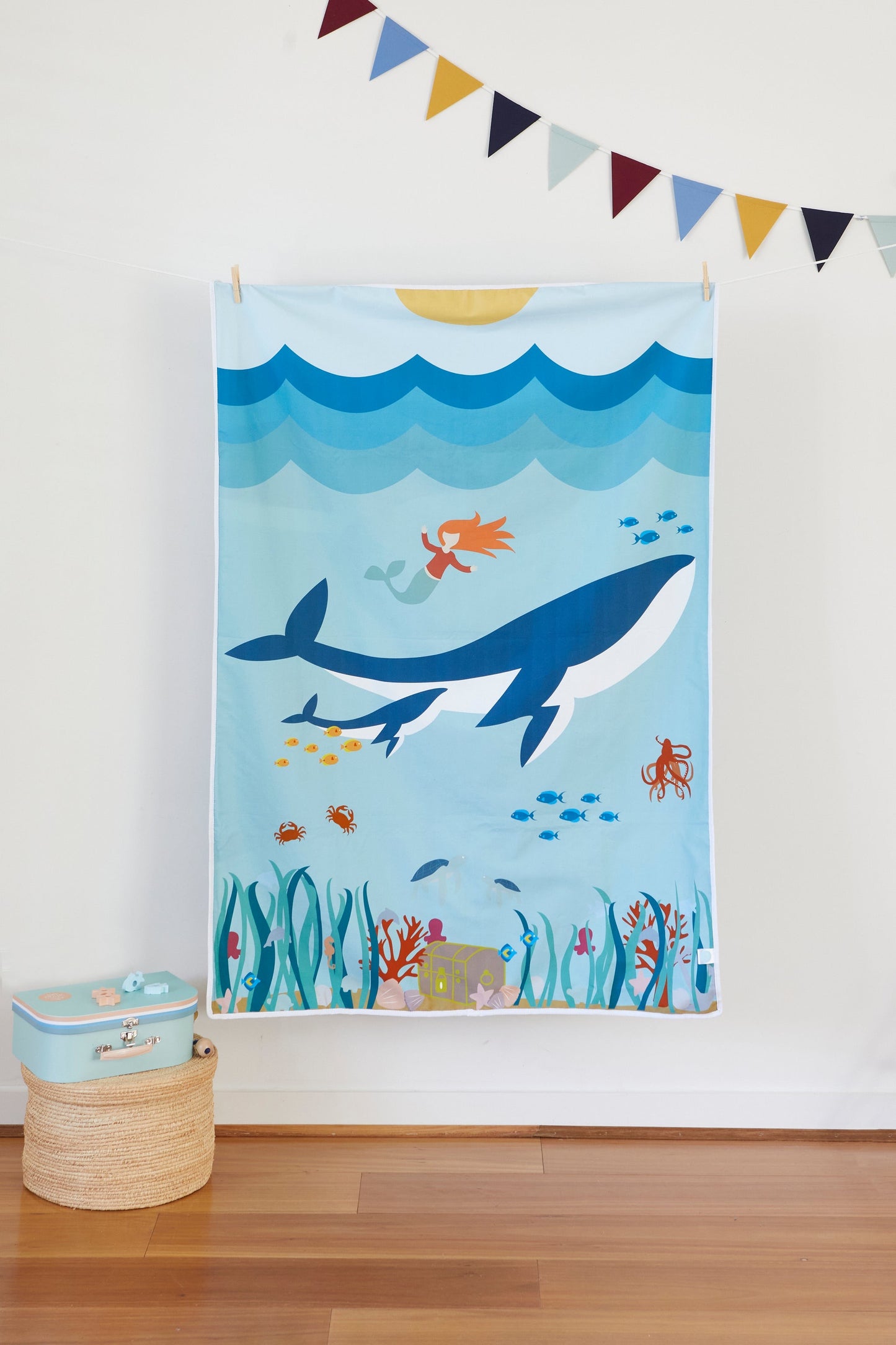 The Wonderful Little Suitcase - Ocean Lovers Plat Mat