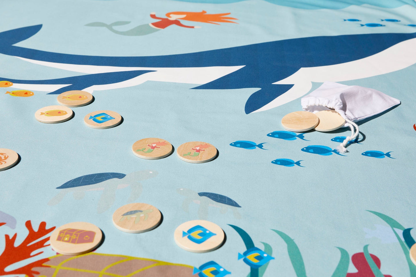 The Wonderful Little Suitcase - Ocean Lovers Plat Mat